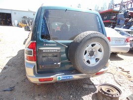 2001 MITSUBISHI MONTERO LIMITED GREEN 3.5 AT 4WD 203976